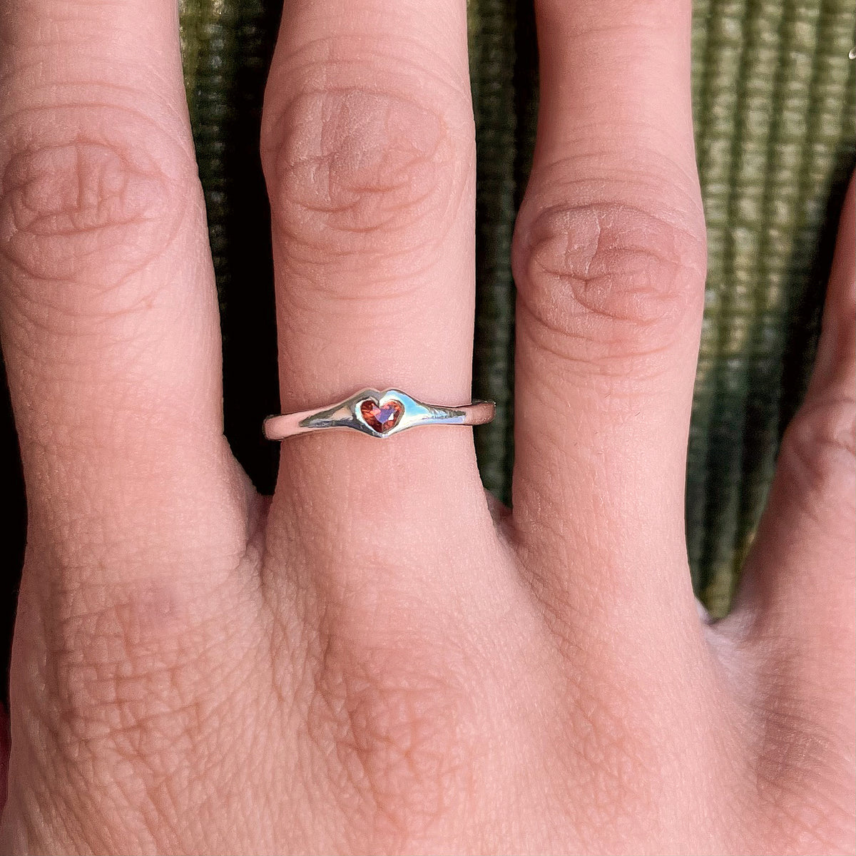 Single Heart Ring