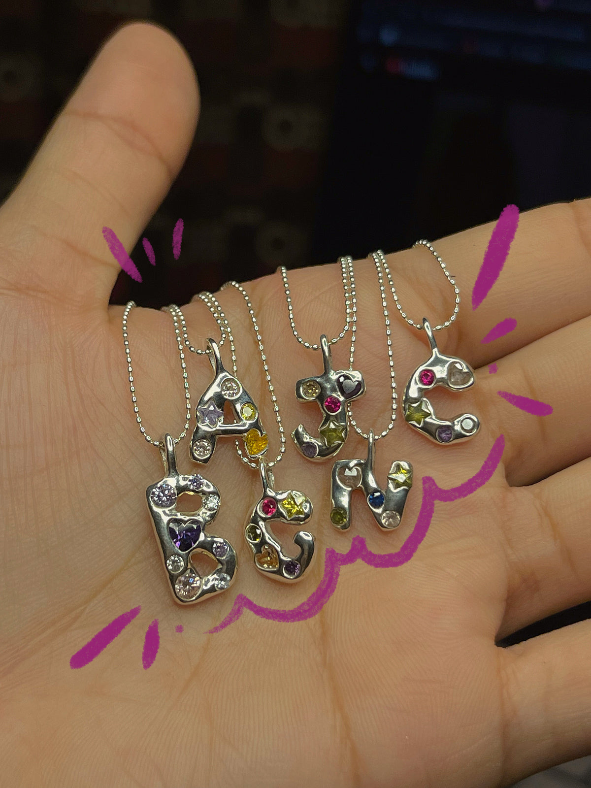 Initials Necklace